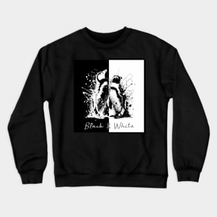 Black White Penguins Crewneck Sweatshirt